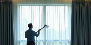 Commercial curtain stain removal service catherine-field-nsw hotels offices restaurants